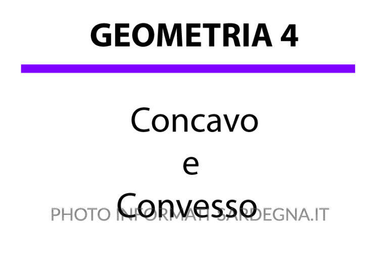 Concavo e Convesso