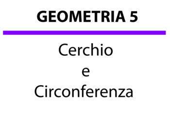 Cerchio e circonferenza