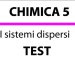 Sistemi dispersi – TEST