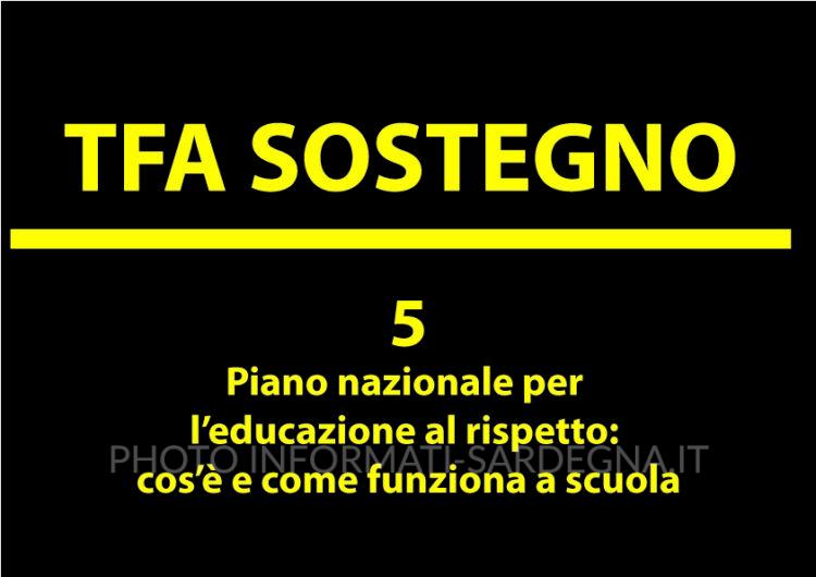 Piano nazionale per l’educazione al rispetto: cos’è e come funziona a scuola
