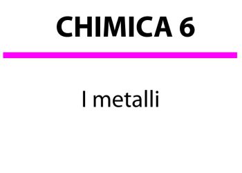 I metalli