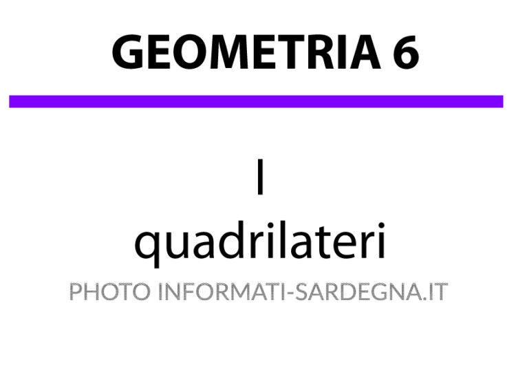 I quadrilateri