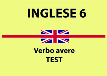 esercizi verbo avere in inglese