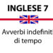 Avverbi indefiniti di tempo