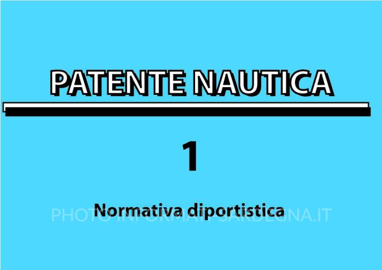 Normativa diportistica