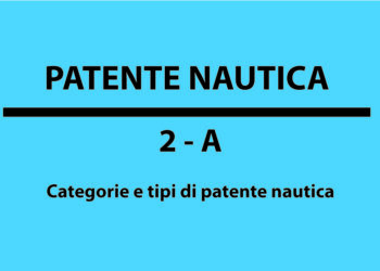 Categorie e tipi di patente nautica