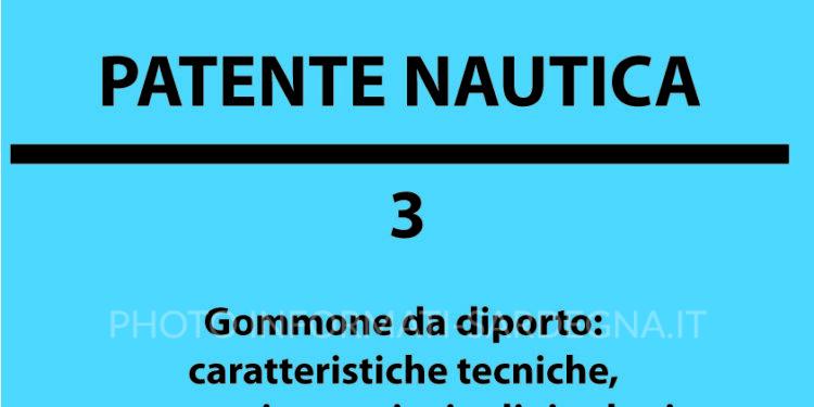 Gommone da diporto