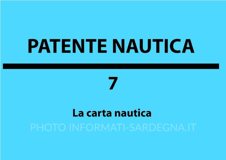 Dalla Carta Geografica alla Carta Nautica