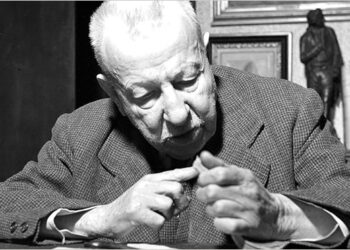 Benedetto Croce nel 1950.