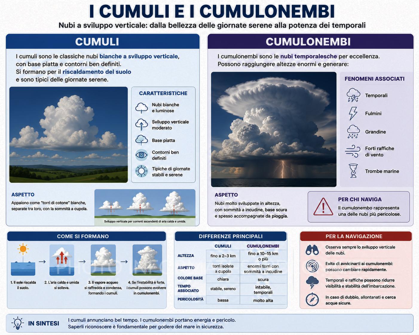 Cumuli nuvolosi