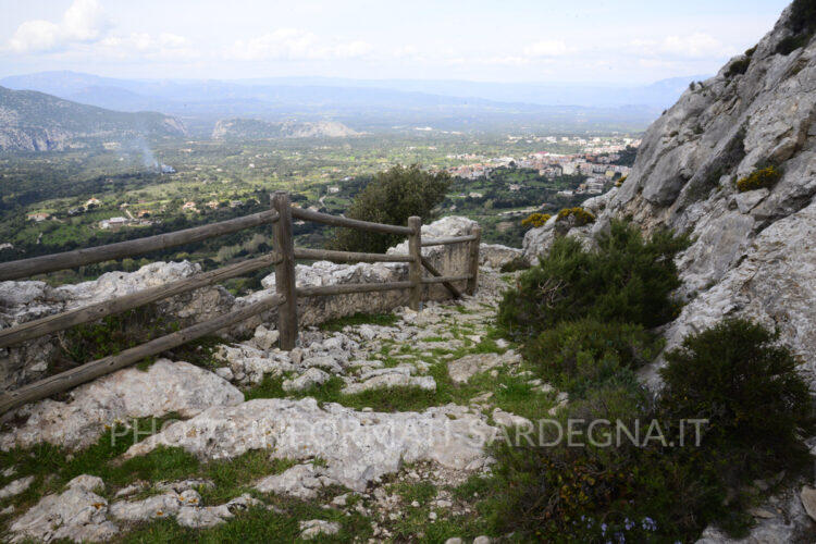 Iscala 'e Omines sul versante di Dorgali