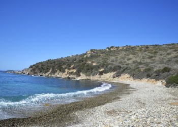 Spiaggia di ghiaia, Punta Molentis