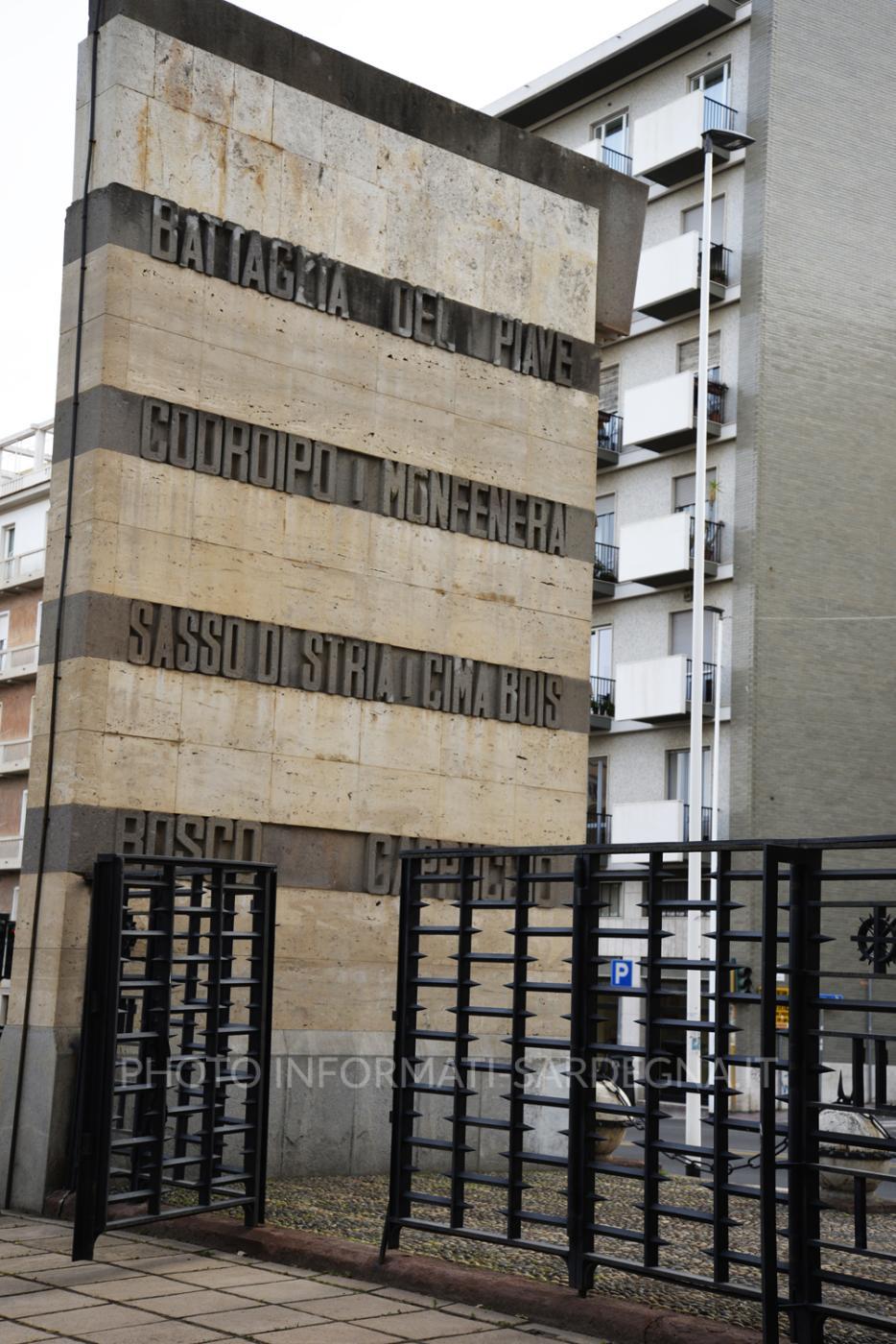 Memoriale ai Caduti nella Grande Guerra, Cagliari