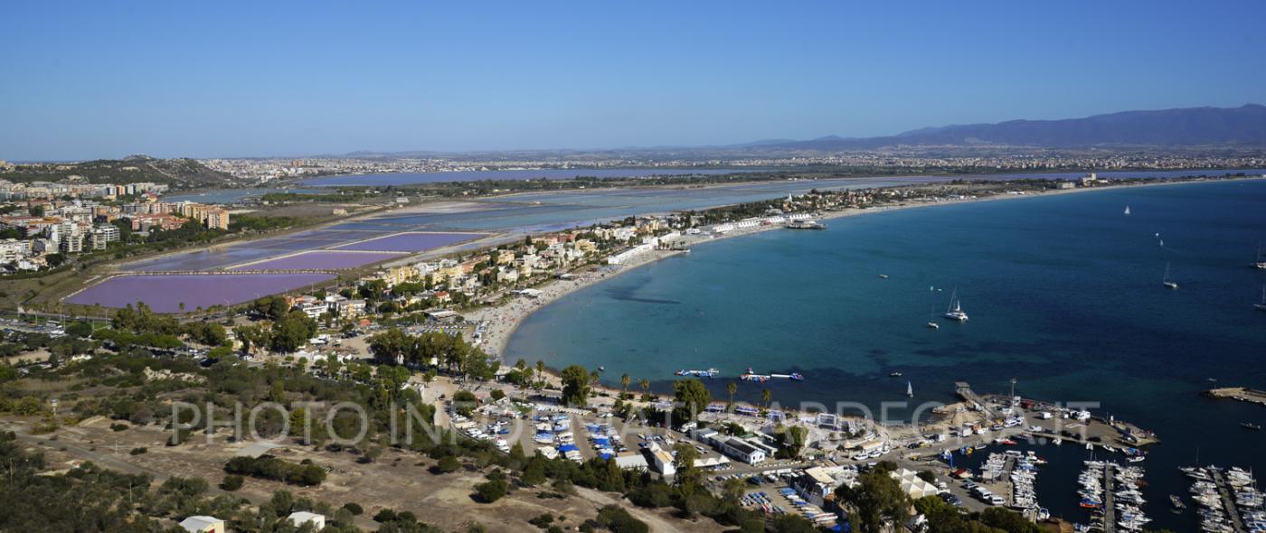 Sella del Diavolo, panorama su Cagliari e la costa orientale