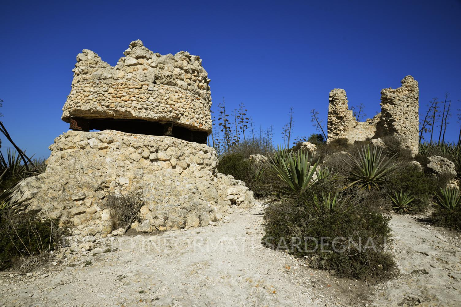 Torre di Sant'Elia, nei pressi del Tempio punico di Astarte Cagliari