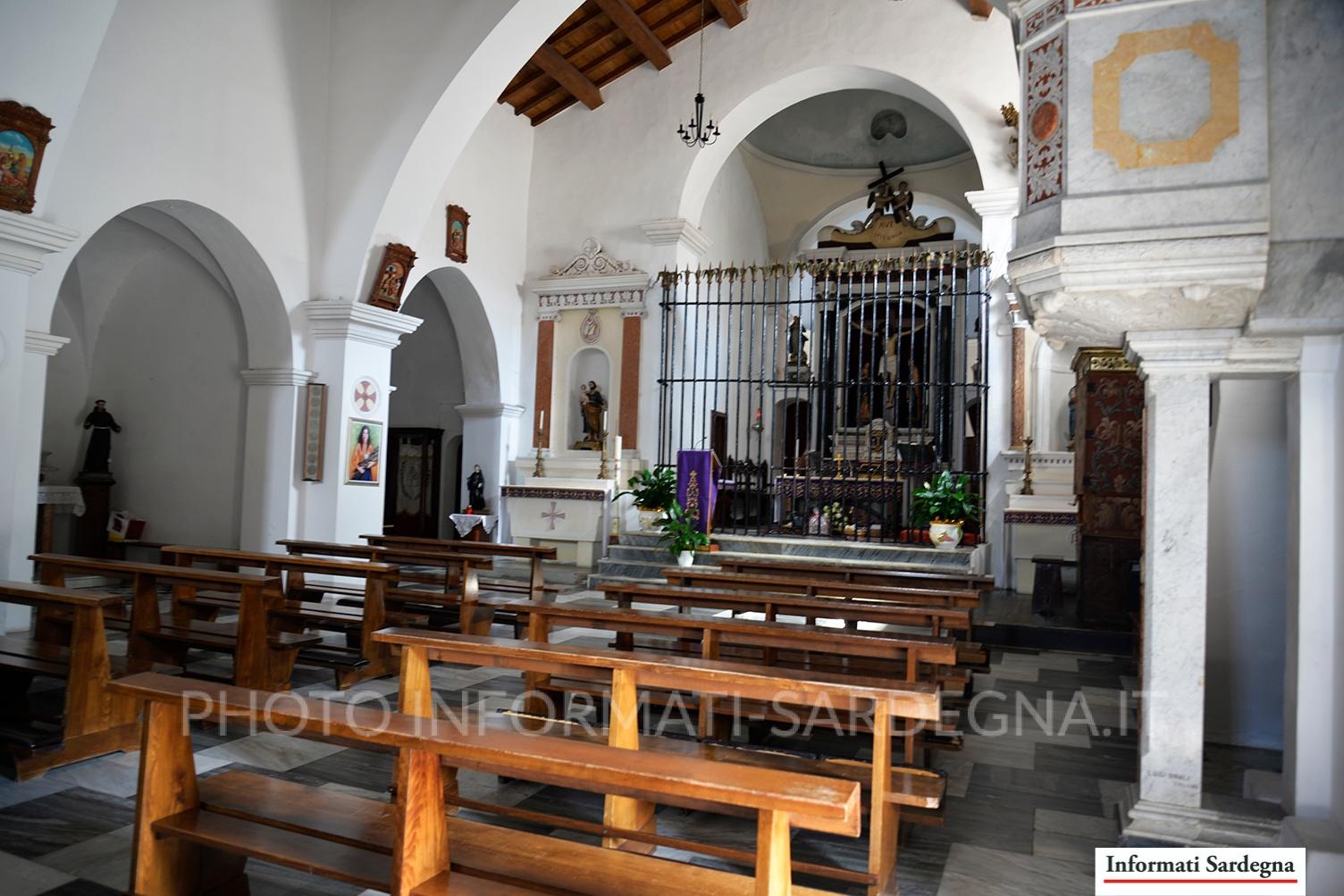 Chiese di Galtellì. La Parrocchia del Santissimo Crocifisso