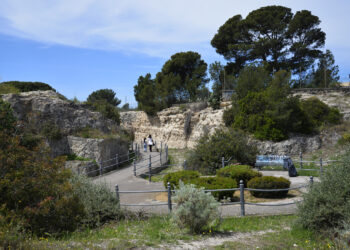 Ingresso da Buoncammino ai Giardini Pubblici di Cagliari