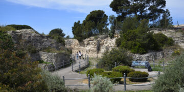 Ingresso da Buoncammino ai Giardini Pubblici di Cagliari