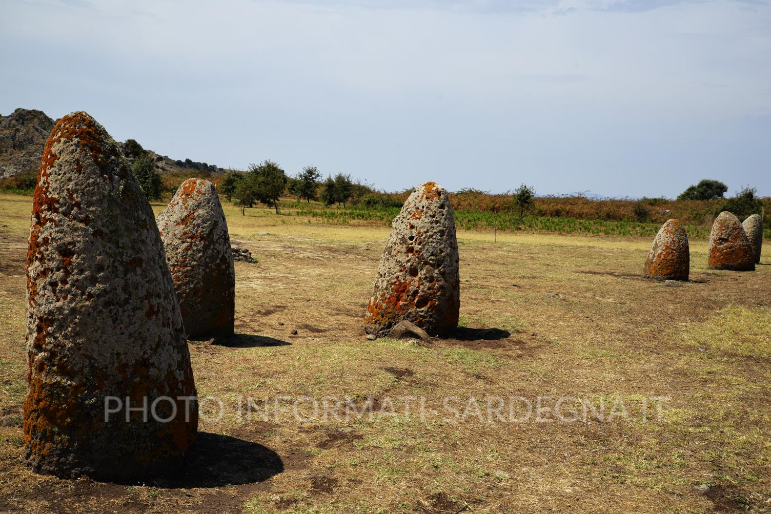 Bètili funerari del Nuraghe Tamuli a Macomer