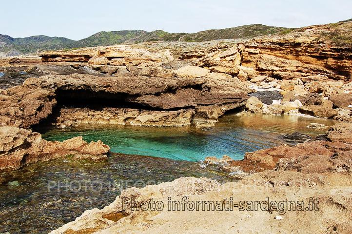 Piscine naturali all'Argentiera