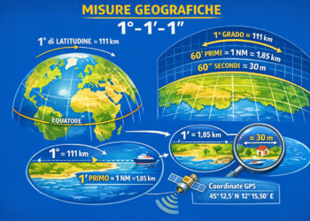 Dalla Carta Geografica alla Carta Nautica