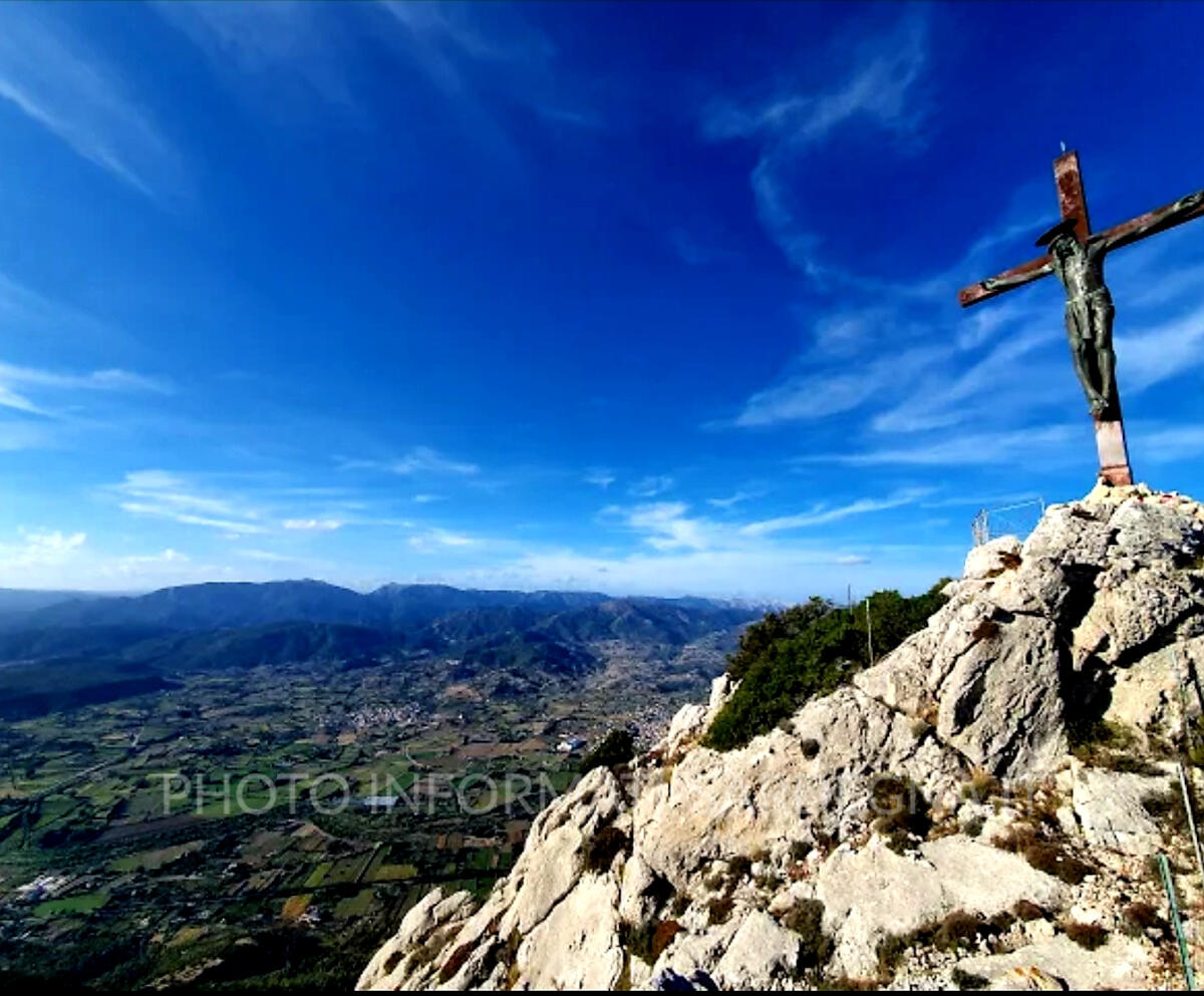 Il Cristo del Monte Tuttavista. Foto: Daniela Rosu