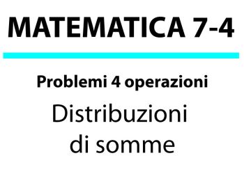 Distribuzioni di somme