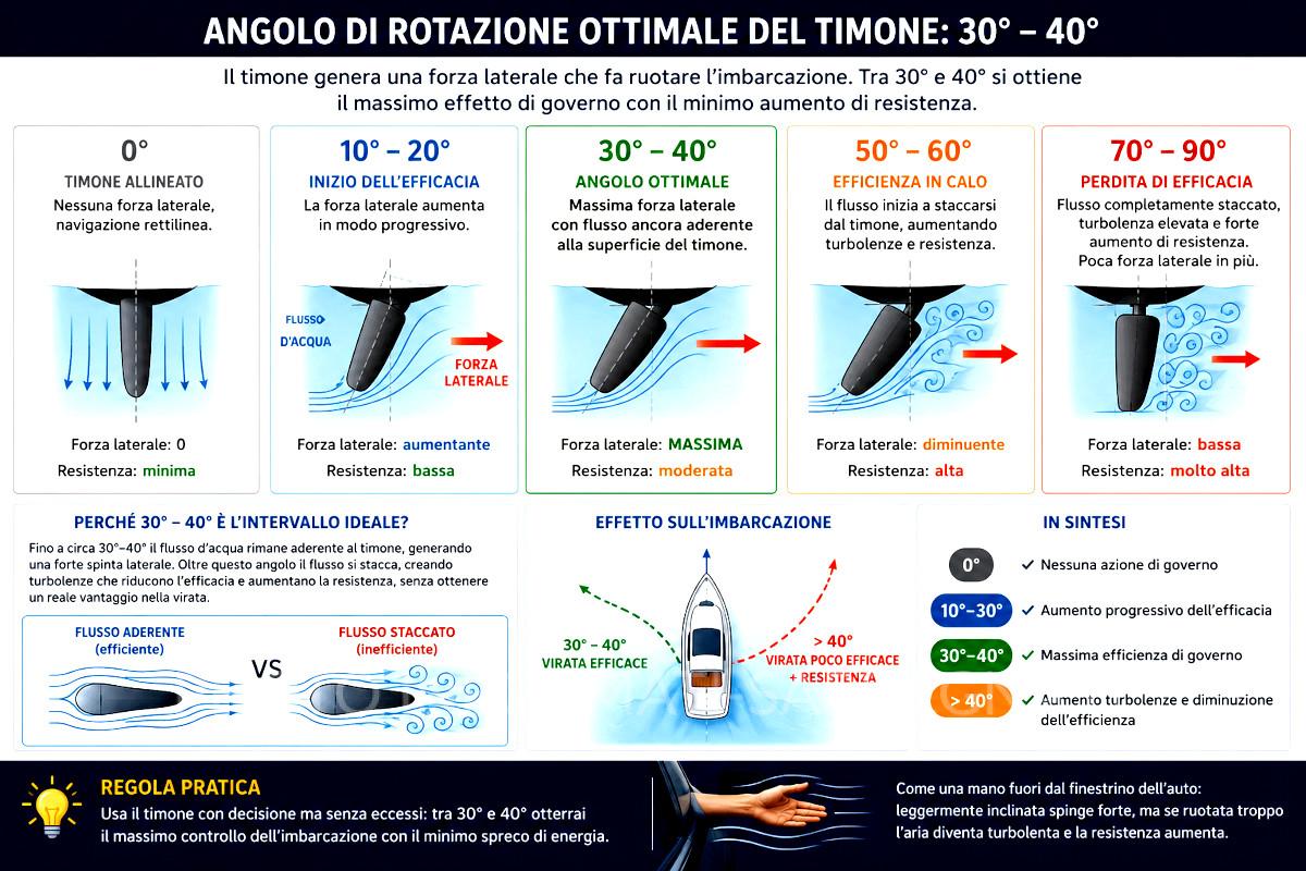 Efficacia del timone