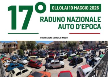 Raduno Naz Auto d’Epoca a Ollolai