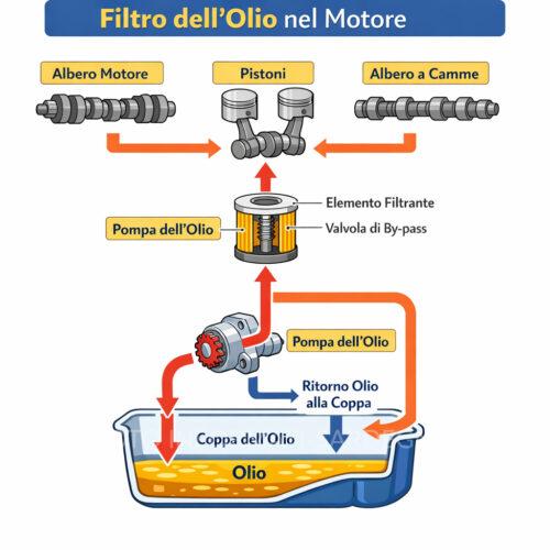 Filtro dell'olio