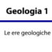 Ere geologiche