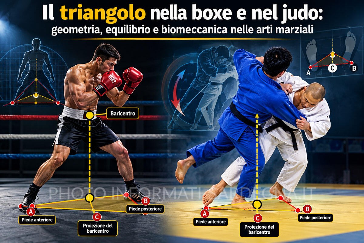 Il triangolo nella boxe e nel judo