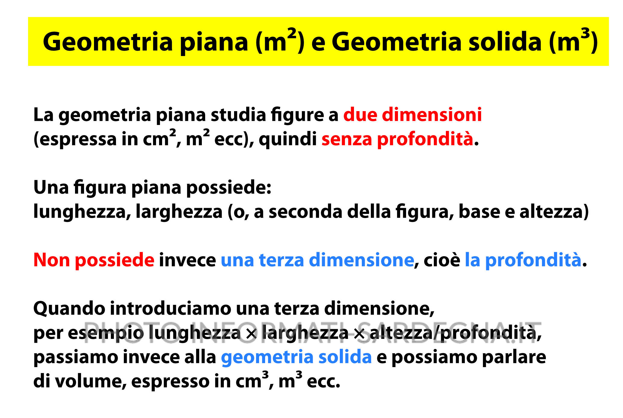 Geometria piana e solida