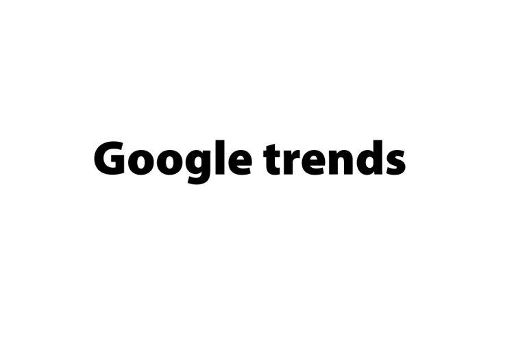 Google trends