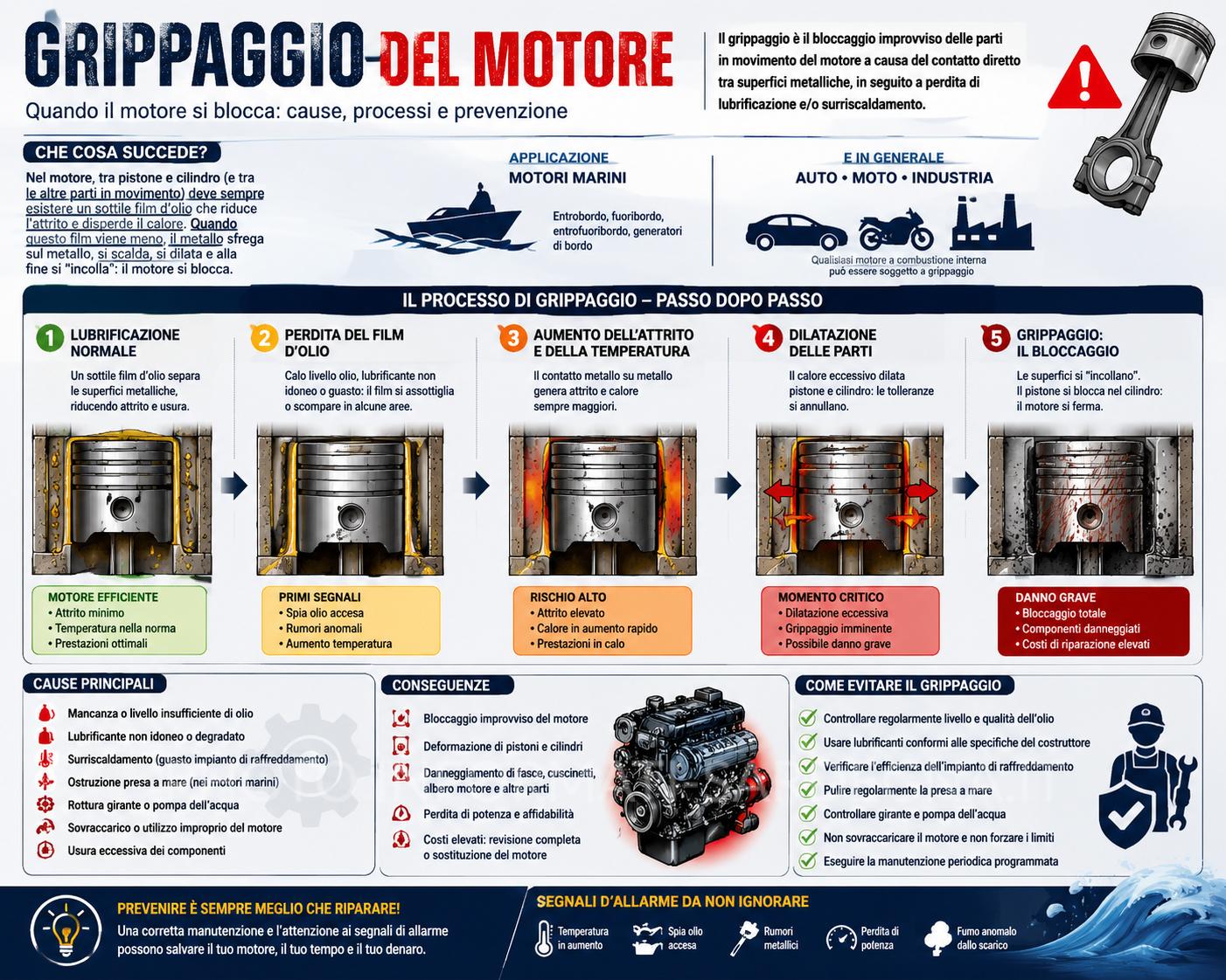 Grippaggio del motore