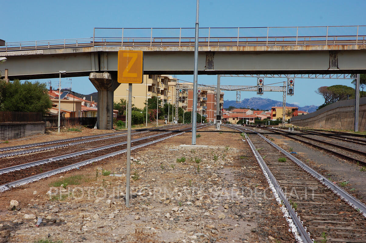 Lo scalo ferroviario di Golfo Aranci