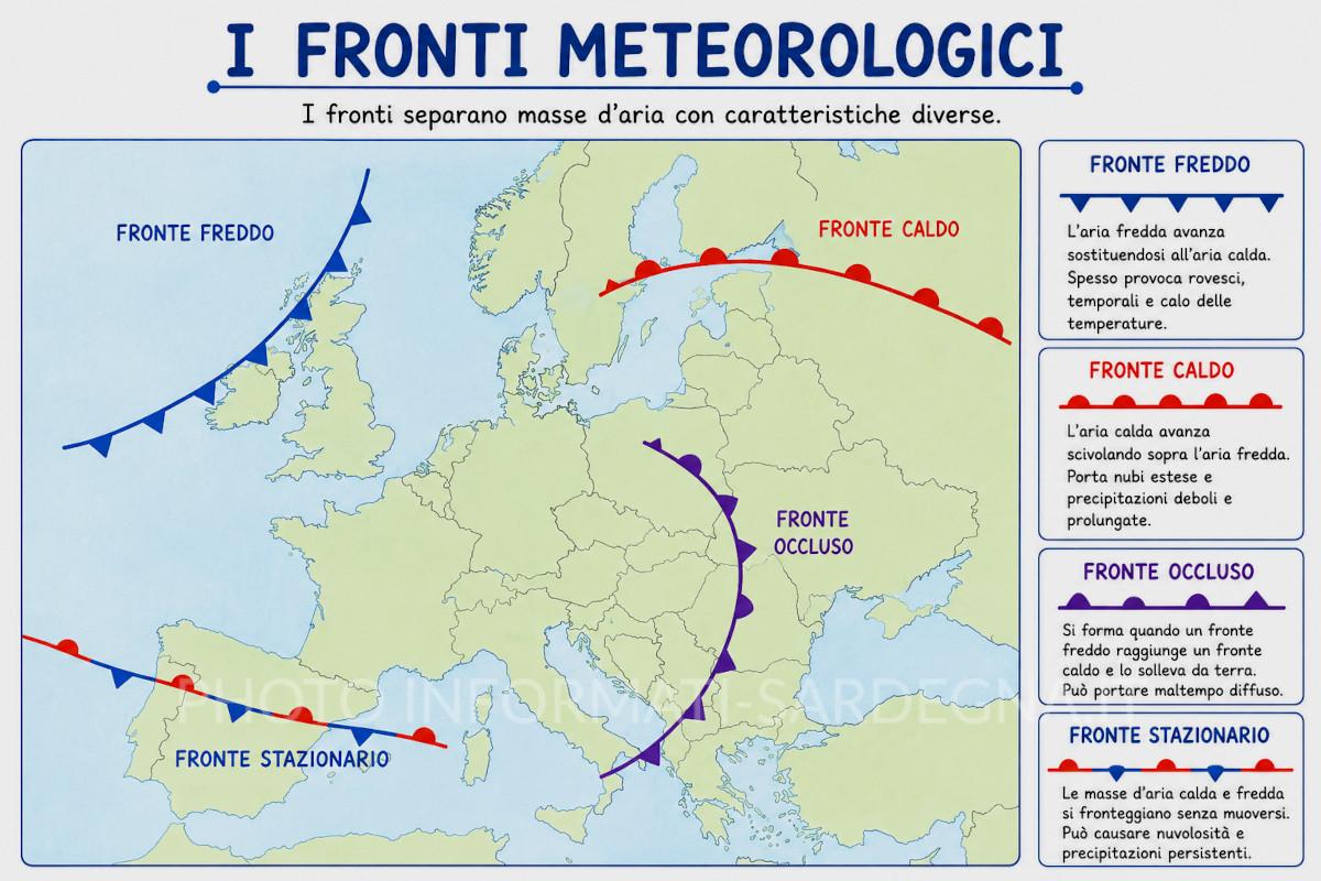 I fronti meteorologici