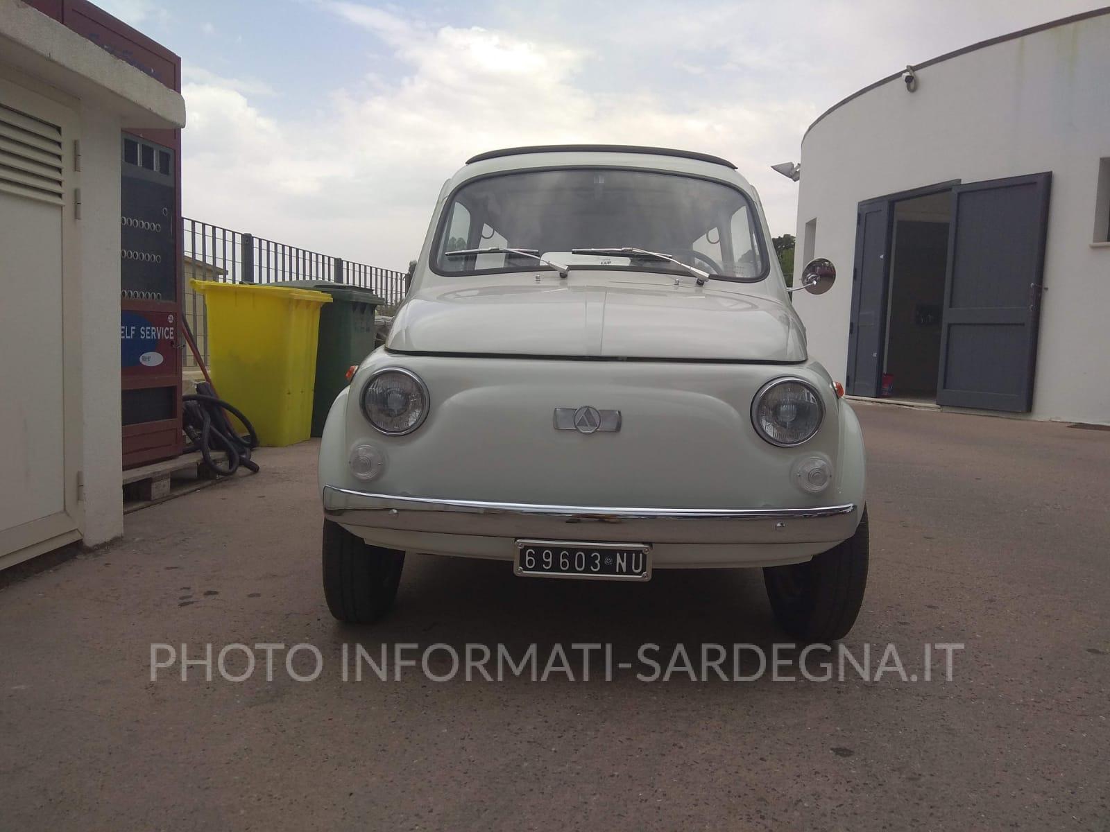 Raduno Naz Auto d’Epoca a Ollolai. 500 Giardinetta