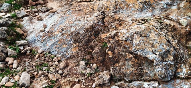 Caratteristiche rocciose del Passo di Silana, Urzulei 