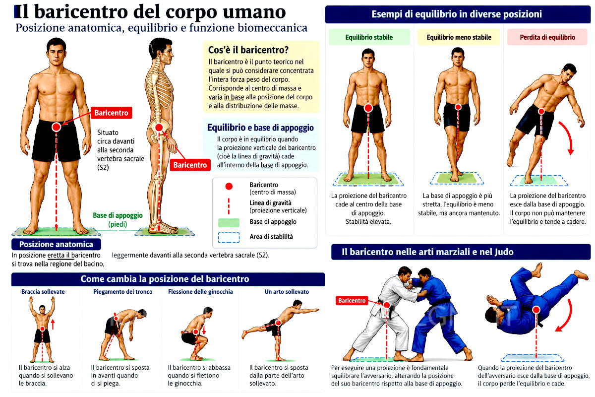 Il baricentro e il judo