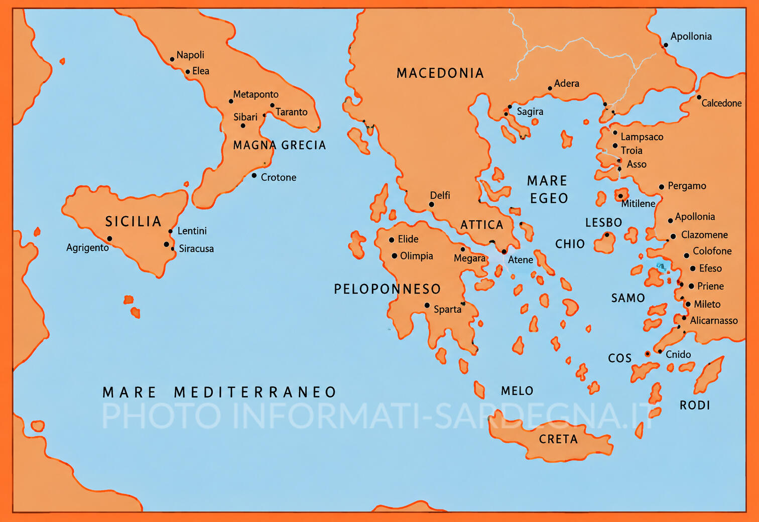 Ionia Grecia e Magna Grecia