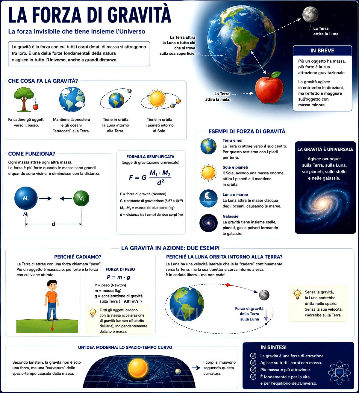 La forza di gravità