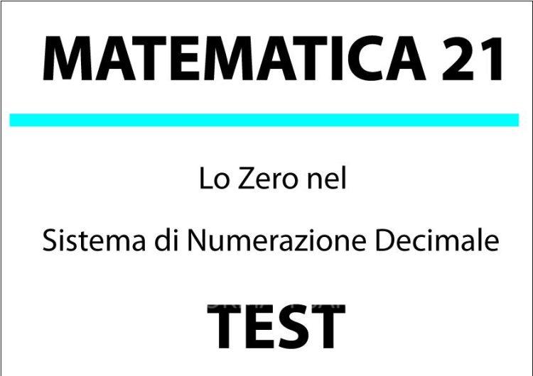 Zero nel Sistema decimale – Test