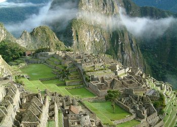 Machu Picchu, le rovine, foto di Allard Schmidt (2006).