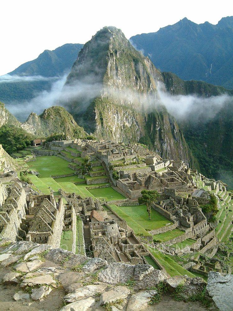 Machu Picchu, le rovine, foto di Allard Schmidt (2006).
