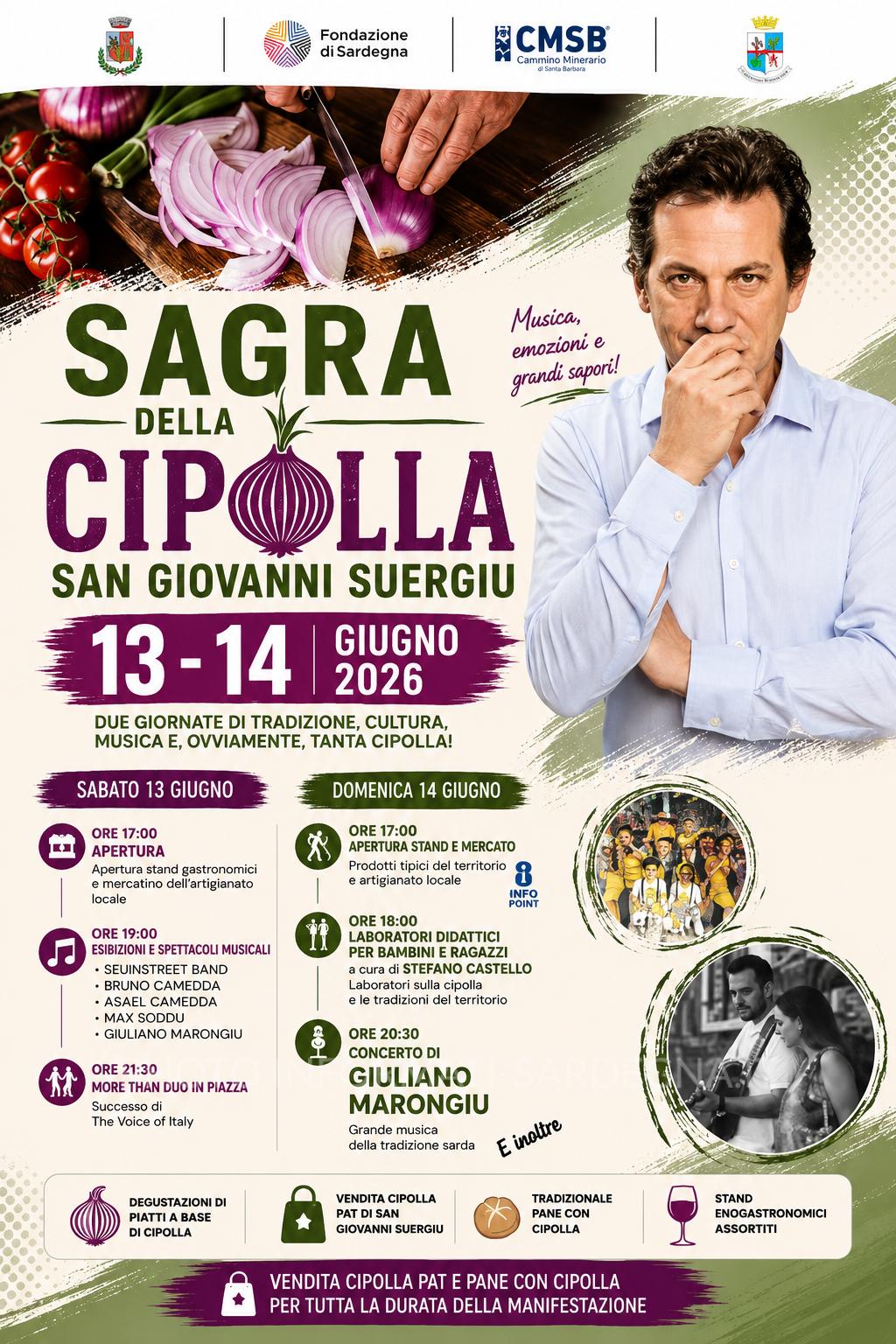 Sagra della Cipolla 2026 a San Giovanni Suergiu