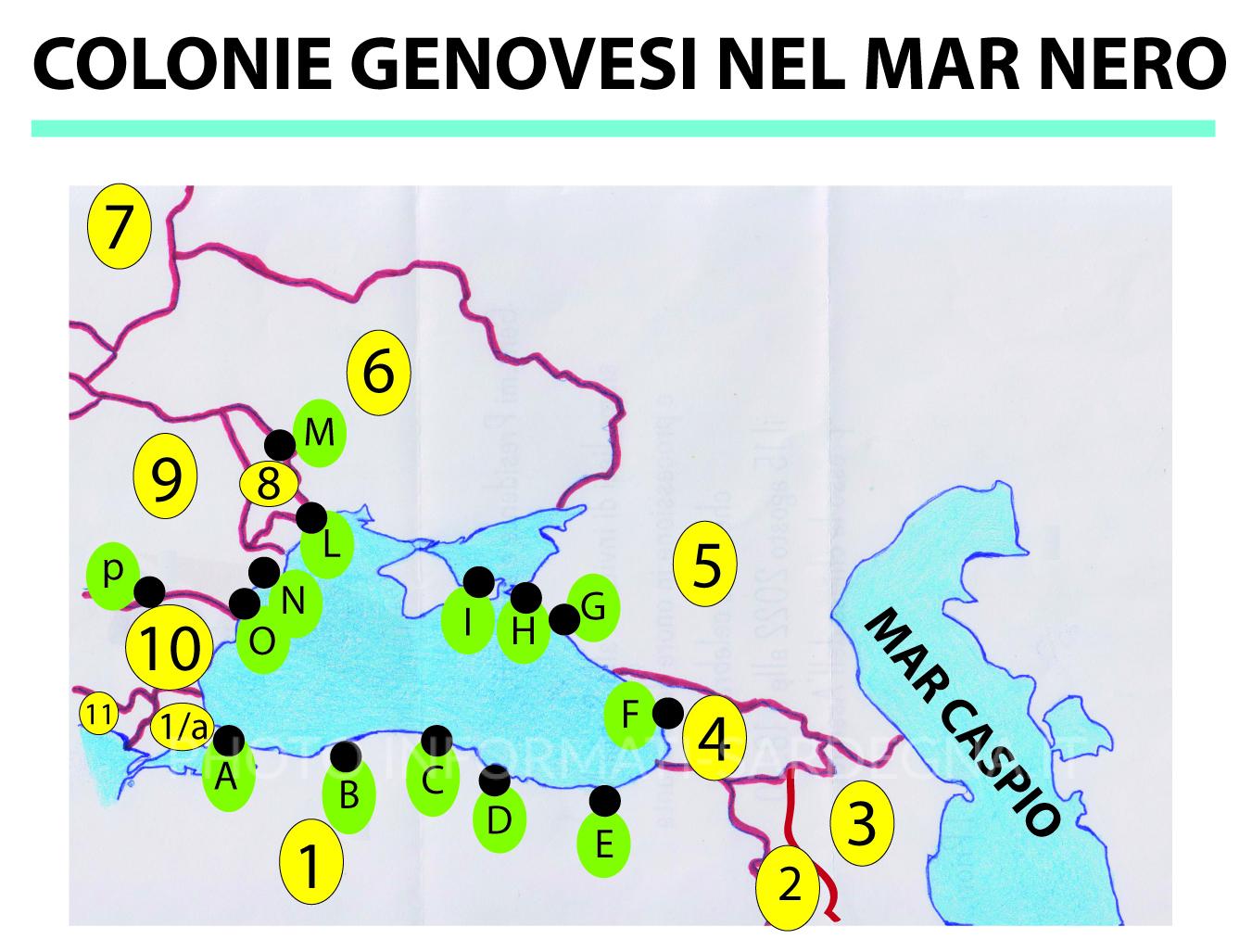 Mar Nero e colonie genovesi