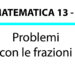 Frazioni e Decimali