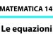 Equazioni
