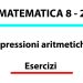 Espressioni aritmetiche, esercizi